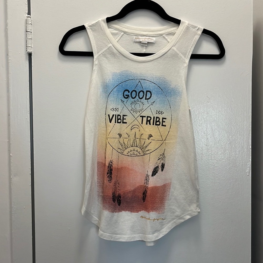 Spiritual Gangster “Good Vibe Tribe” Vintage Muscle Tee